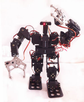 Diy Robot Kit , 15 Dof Robot With Claws Full Steering Bracket Accessories