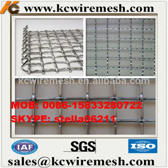 Factory!!!!!! Cheap!!!!!! crimped rigid stainless steel wire mesh secrity screen
