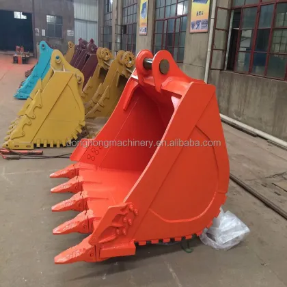 Hard Rock Excavator Heavy Duty Rock Bucket Construction Machinery Parts