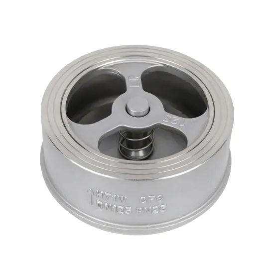 Taike Valve  Cast iron Cast Steel Stainless Steel Wafer Non Return Check Valve Price