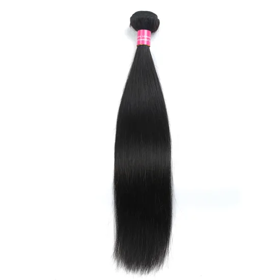 Shmily I Tips Human Hair Single Bundle Straight Brazilian Extension Cuticle Aligned 100% Human Hair Weave Bundles Brazilian