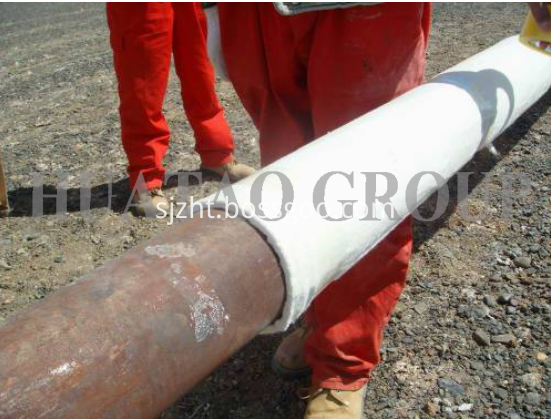 Aerogel Blanket used for Xinjiang Karamay Oilfield Steam Pipeline Use Case
