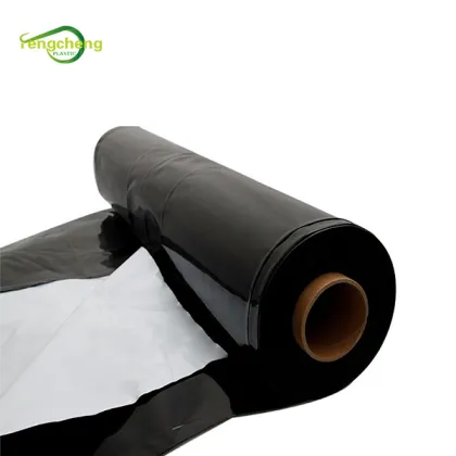 polyethylene material black and white milk film