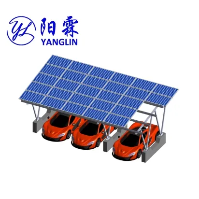 Popular OEM Solar Panel Mounting Aluminum Carport Systems