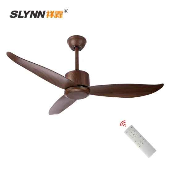 SLYNN Modern LED Ceiling Light with Remote Control and Fan