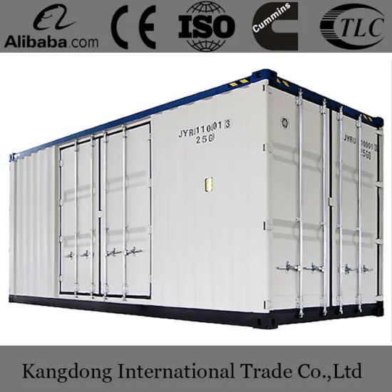 1000 kva 800 kw container type generator