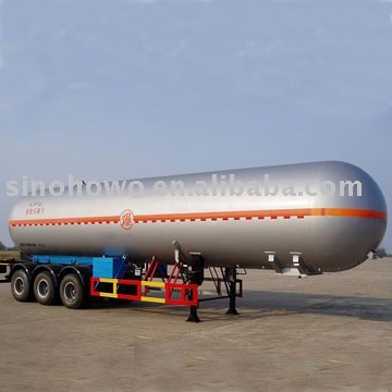Liquefied Petroleum Gas( LPG) COMPRESSED TANKER Trailer