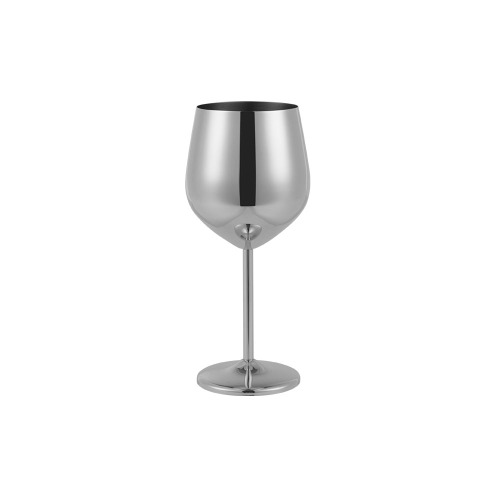 Solid Stainless Stainless Wine Goblet por atacado