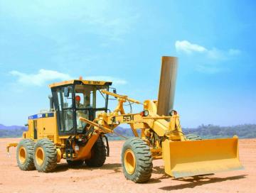 210HP SEM921 mini motor grader with rear ripper