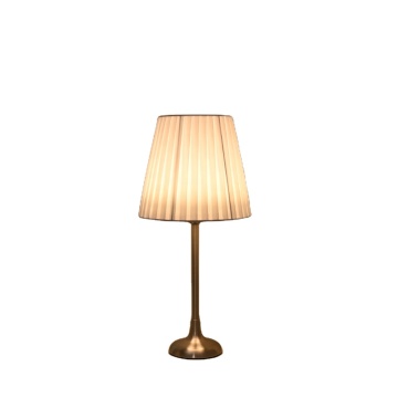 OEM ODM High Quality 5W Pleated Lampshade USB Bedside Table Lamp LED