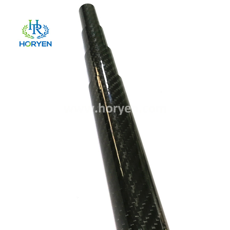 OEM window cleaning carbon fiber telescopic tube pole