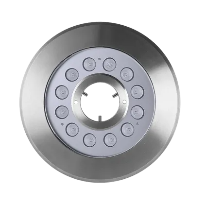 Professional Underwater DMX RGBW LED Fountain Lights - Waterproof IP68 Donut Fountain Lamp