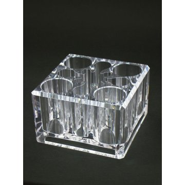 Transparent acrylic beauty lipstic display case