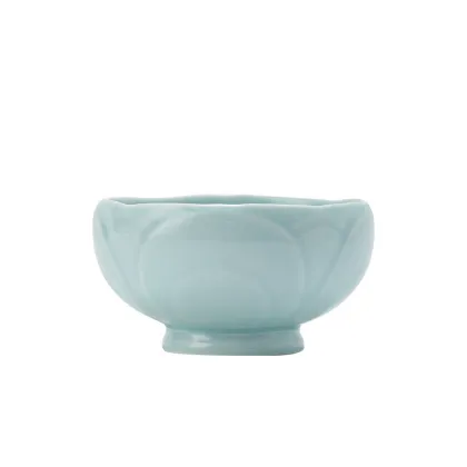 Wholesale Multi-Color Kung Fu Tea Cup Set - Lotus Design in Stock