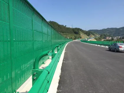 Sound Absorbing Road Noise Barrier Fence