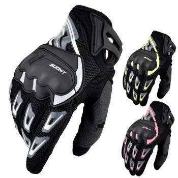 Motorcycle Moto gloves Breathable Touch Screen Off Road Bicycle  Racing Gloves Protective Cycling Gloves Summer