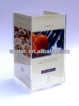 Acrylic Menu Display Stand