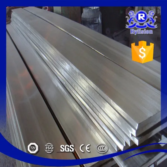 AISI/DIN 201 Stainless Steel Polished Square Bar Flat