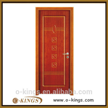 modern carved solid wood exterior door