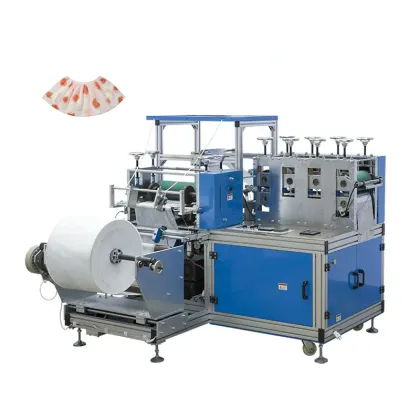 Automatic Non Woven Shoe Cover Making Machine for Clarks Shoes