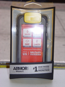 Armor Series Waterproof Hard Case for Apple iPhone 5