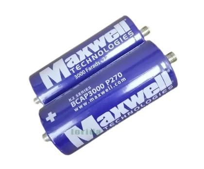 2.7V 3000F Supercapacitor - Lorida Ultra Ultracapacitor Battery Maxwell Super Capacitor