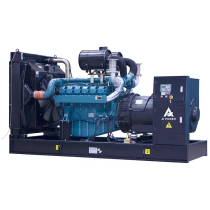 150kVA Small Gas Turbine Generator with Renowned Gas Engine