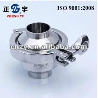 Sanitary spring check valve