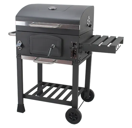 China Factory Supply: Camping Trolley with Elevated Charcoal Grill