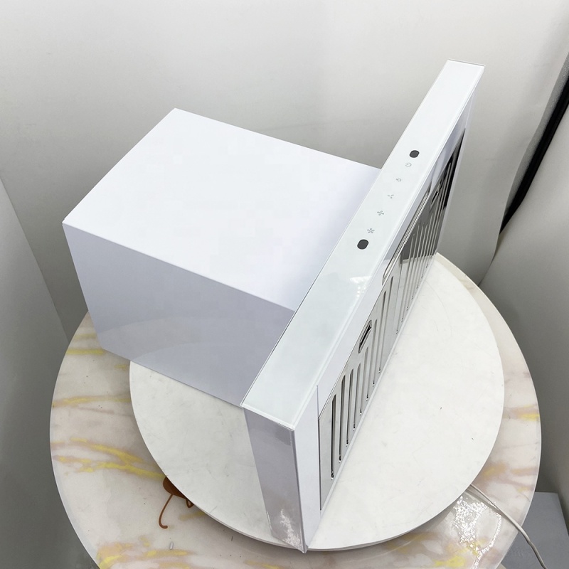 Easy Clean Stainless Steel White Color 600mm Kitchen Cooker Hood Wall Mounted Range Hoods