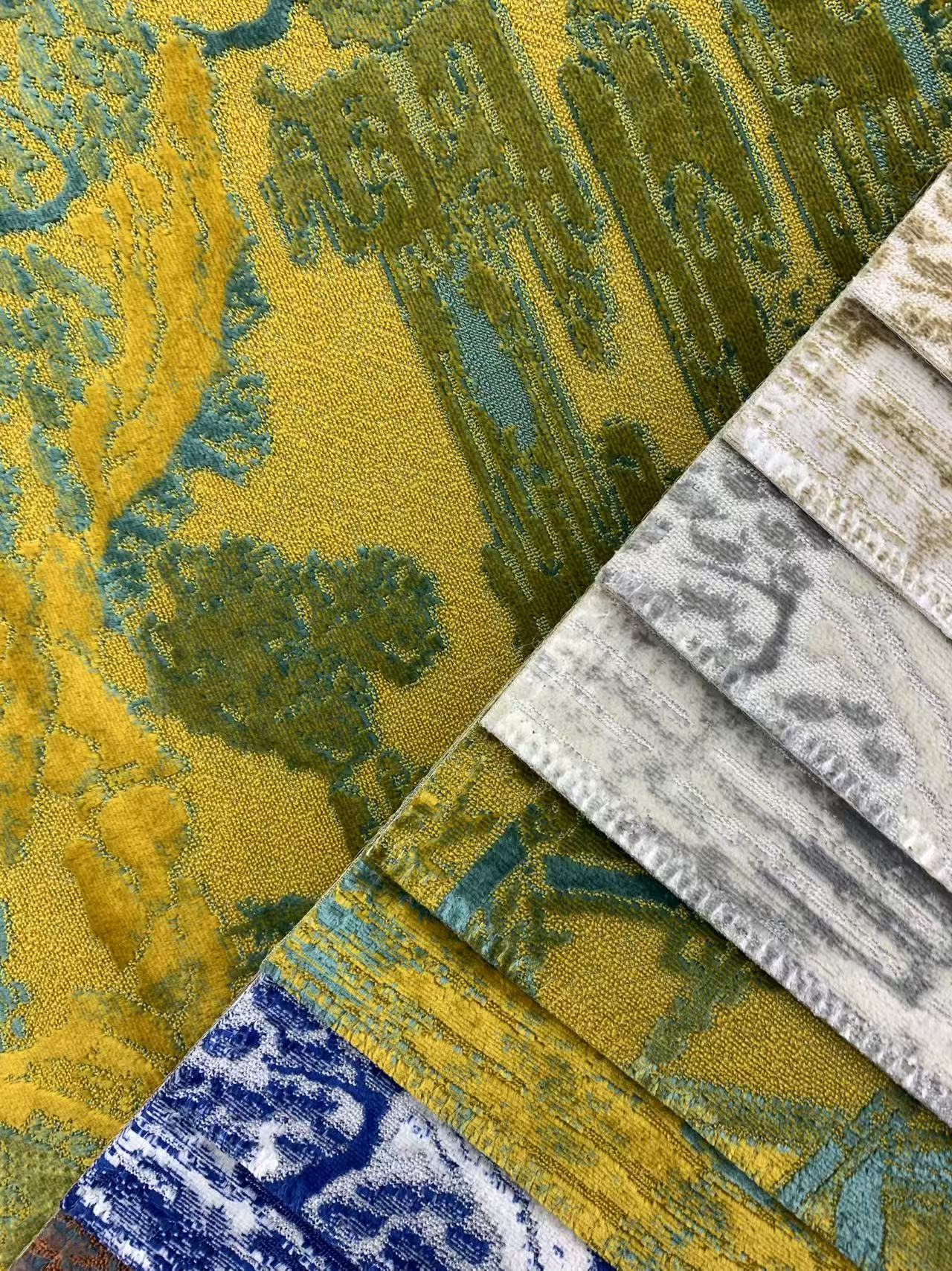 Luxury Cut Velvet Upholstery