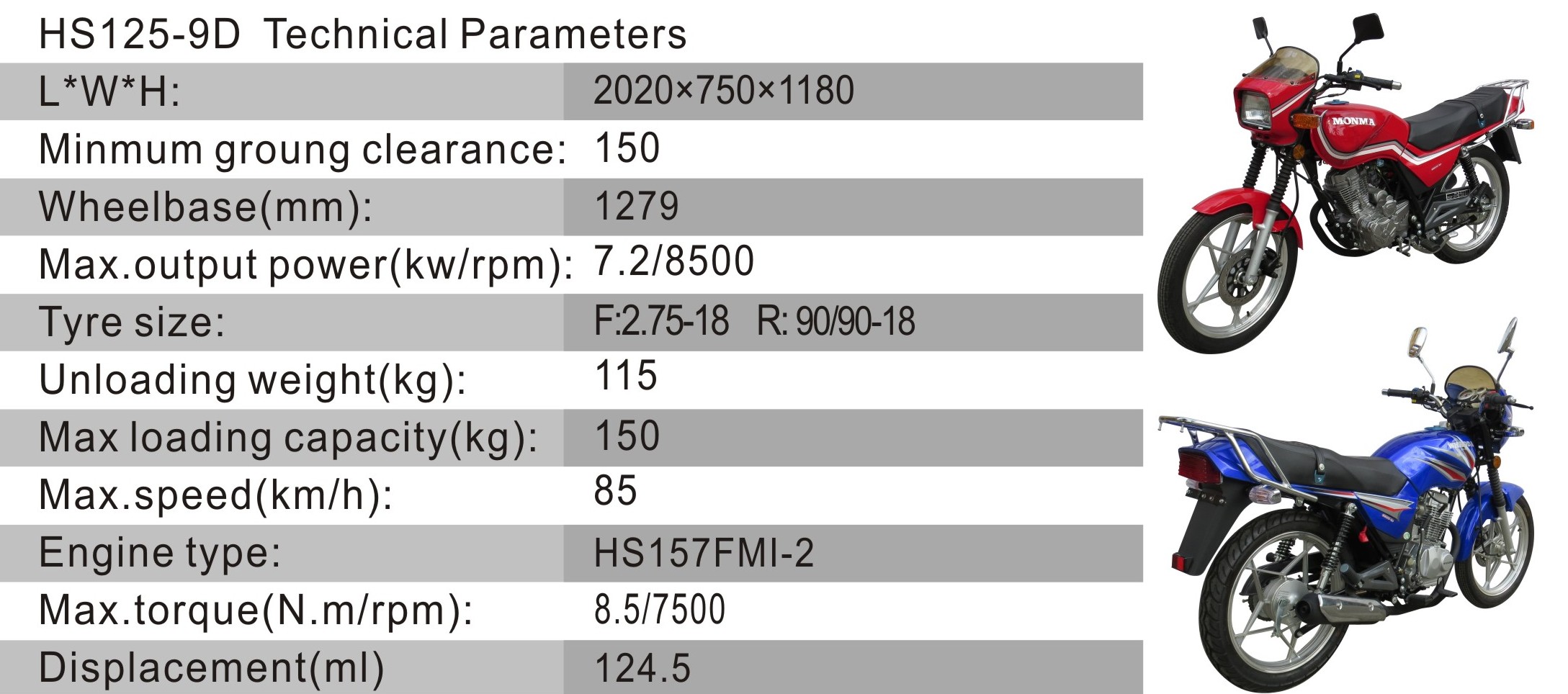 hs125-9d info