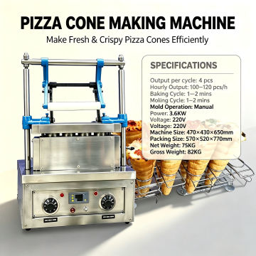De Pizzakegel die van de voedselrang apparatuur voor Commerciële Keukentoepassing maakt