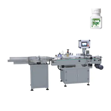 Widely Used Small Round Bottle Essential Oil Labeling Machine with Automatic Stick Labeling