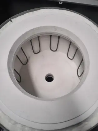 1200°C Crucible Oven/Furnace with Quartz Crucible