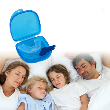 New 2016 Stop Snoring Anti Snore Mouthpiece Apnea Guard Bruxism Tray Sleeping Aid Tray Sleeping Aid Mouthguard Stop Snoring Tool