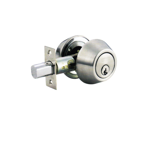 Brass / Acero inoxidable Entrada en casa Deadbolt Doble Lockset