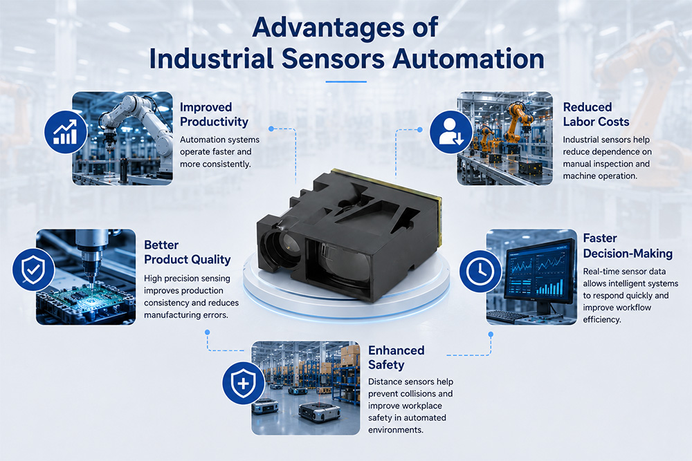 Advantages of Industrial Sensors Automation