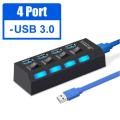 Multifuncional Universal USB 7 Ports 4 Ports Hub