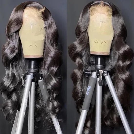 Wholesale Cuticle Aligned Raw Virgin Hair Store,Swiss Lace Wig For Baby Hair,Mink Hair 13X6 Brazilian Lace Front Wig Human Hair