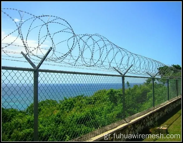 Concertina Razor Wire φράχτη