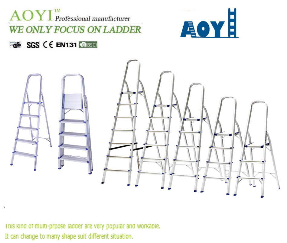 4 steps household ladder