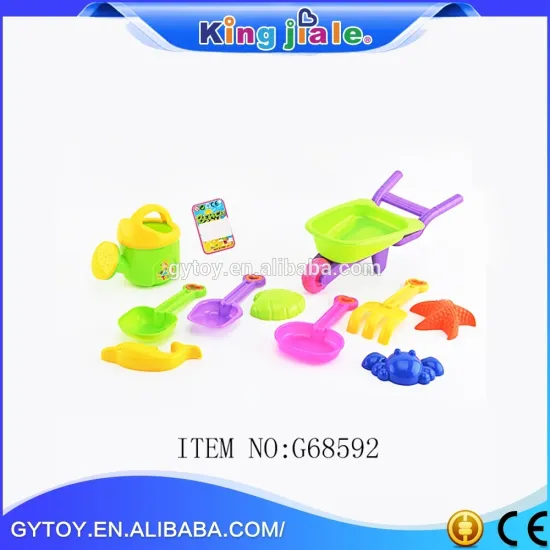 Wholesale new age products shovel and bucket kids beach toy stroller