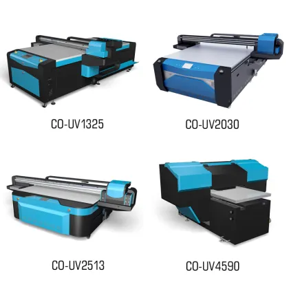 UV-LED Flatbed Printer with Ricoh Gen5 Printheads for 2.5x1.3M Format