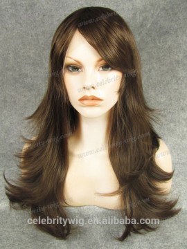 Beautiful New color for straight hair wholesale hair synthetic hair wig