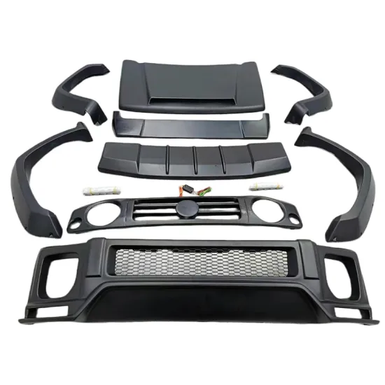 Resin primer front bumper rear bumper wheel arch rear spoiler for Suzuki Gimny body kit