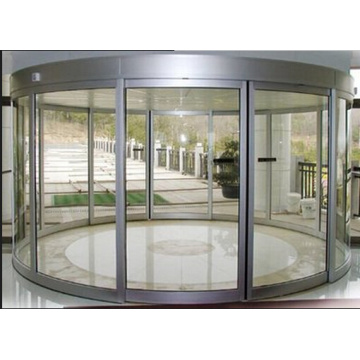 Automatic Glass Double Sliding Opener Door