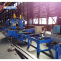 Sheet Metal H Beam Fabrication Flange Straightening Machine