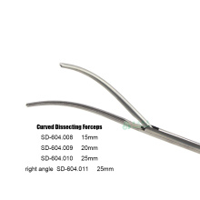 Vats Instruments Force de dissection incurvée 8 * 340 mm