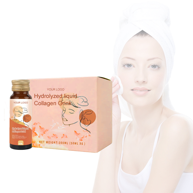 OEM/ODM Vegan Raspberry Flavor Hyaluronic Acid Collagen Reduce Wrinkles Skin Brighten Hydrolyzed Liquid Collagen Drink